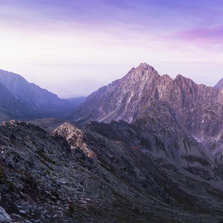 National parks landscape